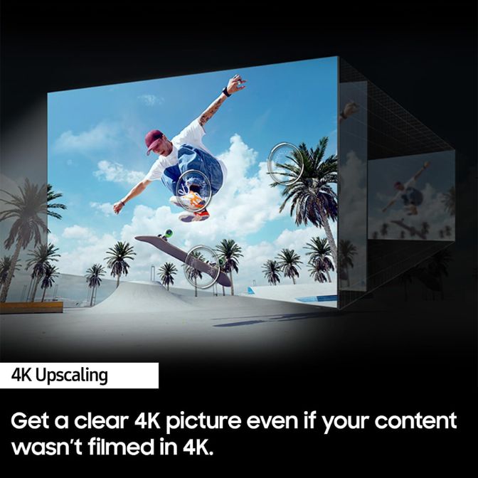 Samsung 65-inch Crystal UHD 4K Smart TV with HDR, Object Tracking Sound Lite, PurColor, and Motion Xcelerator, 2024 model 4