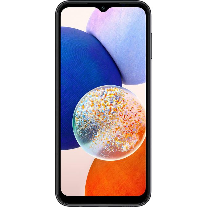 Samsung Galaxy A14 5G smartphone with 64GB storage, expandable memory, 13MP camera, 66-inch Infinite Display, factory unlocked in black 3