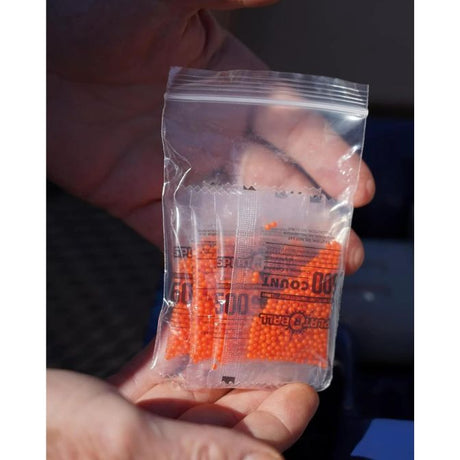 SplatRball Full Auto 375 Water Bead Ball Blaster Kit, Splatter Ball Gun, 7 Water Balls per Second, Orange 6