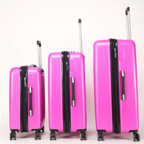 Three Piece Luggage, 360 Degree Rotating Four-Wheel Luggage, ABS Material 4