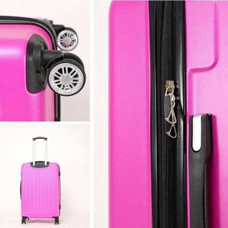 Three Piece Luggage, 360 Degree Rotating Four-Wheel Luggage, ABS Material 7